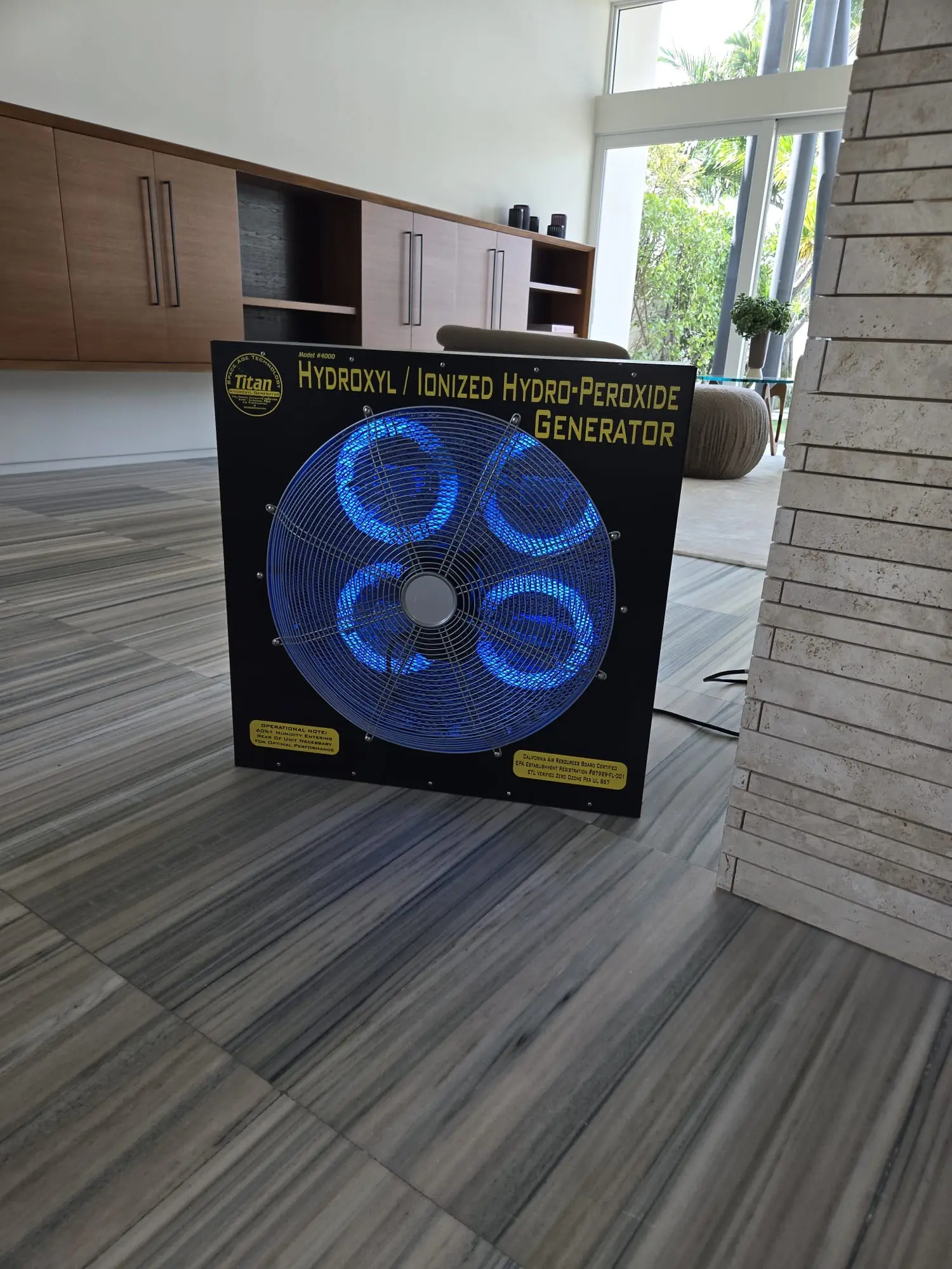 Odor removal treatment